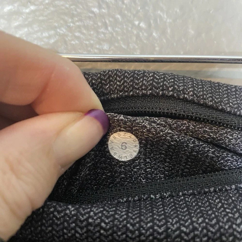 Lululemon Leggings Speed Up Tight Full On Luxtreme 28" Running Pants Womens 6 - Picture 4 of 5